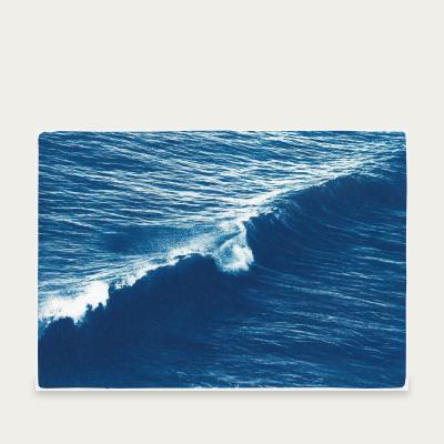 Bombinate.com Long Wave in Venice Beach Handmade Cyanotype Art Print