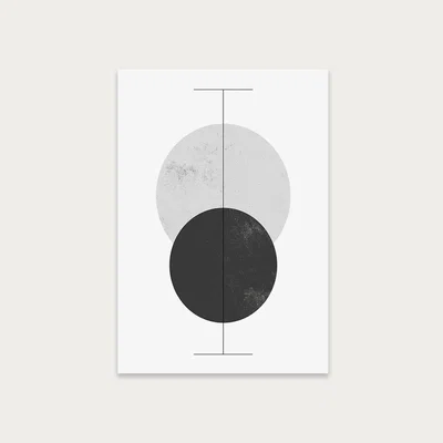 Bombinate.com Geometry No. 5 Art Print Unframed