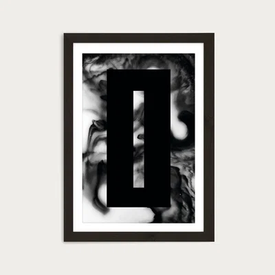 Bombinate.com Nights Art Print Black Frame