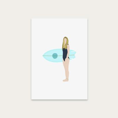 Bombinate.com Loulou Art Print Unframed