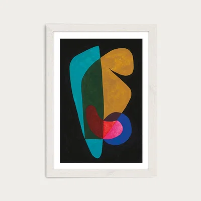 Bombinate.com Reference #3.6 Art Print White Frame