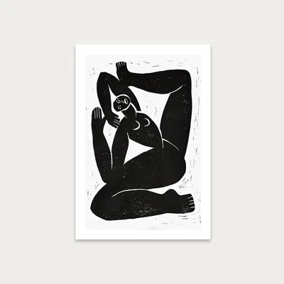 Bombinate.com Choregraphic Character II Art Print Unframed