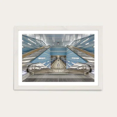 Bombinate.com Uebersee 01 Art Print White Frame