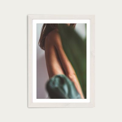 Bombinate.com Ficus Lyrata 2 Art Print White Frame