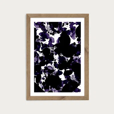 Bombinate.com Drama Art Print Oak Frame