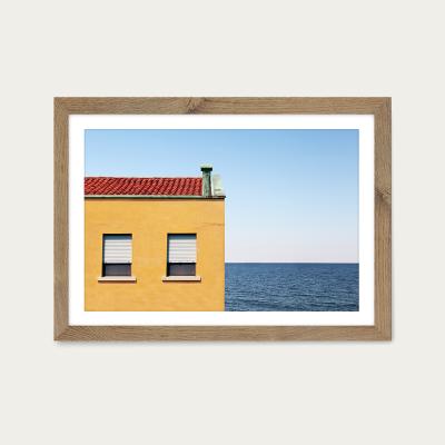 Bombinate.com Eye Level Art Print Oak Frame