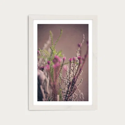 Bombinate.com Warm Fynbos 6 Art Print White Frame