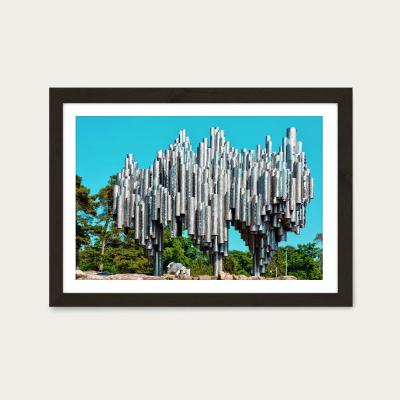 Bombinate.com Sibelius 02 Art Print Black Frame