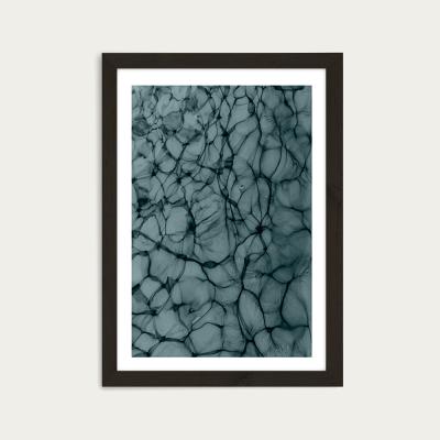 Bombinate.com Abstract Life Art Print Black Frame