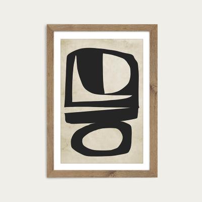 Bombinate.com Chance Art Print Oak Frame