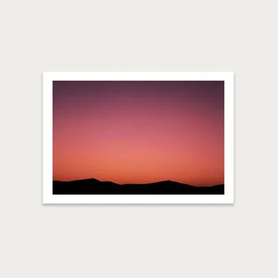 Bombinate.com Desert Dawn Art Print Unframed