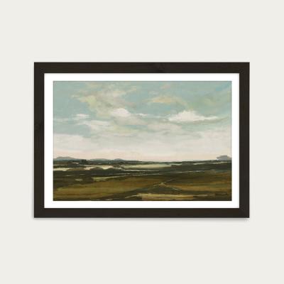 Bombinate.com Valley View Art Print Black Frame