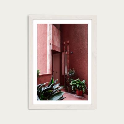 Bombinate.com Walden 64 Art Print White Frame