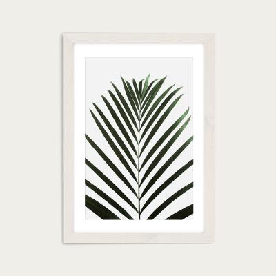 Bombinate.com Lush Tropical Palms Art Print White Frame