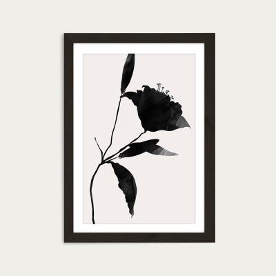 Bombinate.com Nero 2 Art Print Black Frame