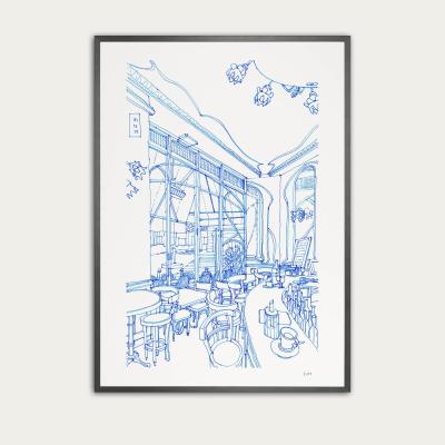 Bombinate.com Café I by Luis Burriel