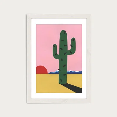 Bombinate.com Sierra Nevada Art Print White Frame