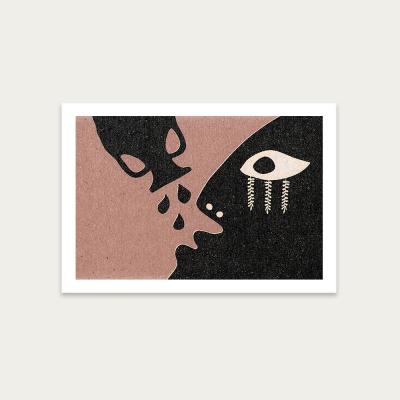 Bombinate.com Stay Hydrated Art Print Unframed