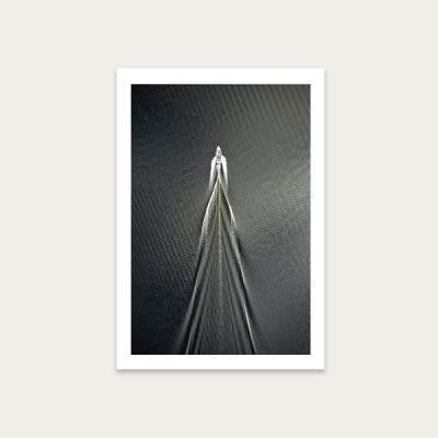 Bombinate.com Boat Art Print Unframed