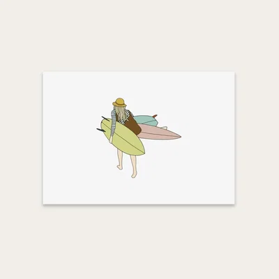 Bombinate.com Quivergirl Art Print Unframed
