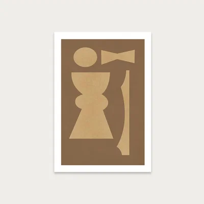 Bombinate.com Totem 001 Art Print Unframed
