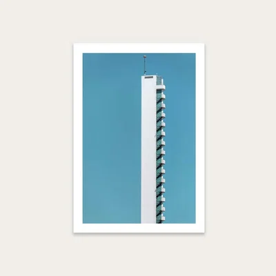 Bombinate.com Olympic Tower Art Print Unframed