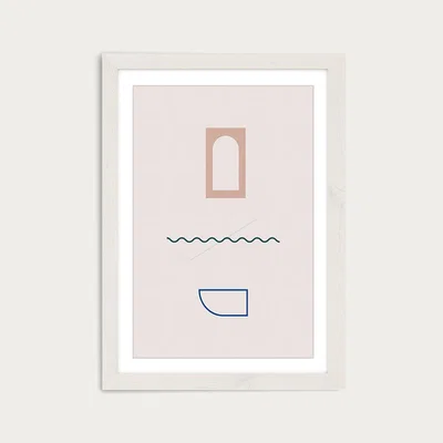 Bombinate.com Dual Art Print White Frame