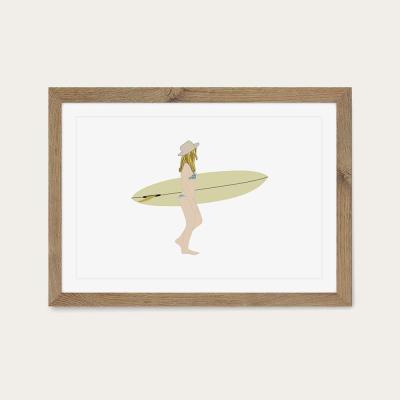 Bombinate.com Nature Art Print Oak Frame
