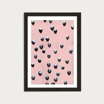 Bombinate.com Fruit No. 12 Art Print Black Frame