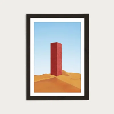 Bombinate.com Fata Morgana Art Print Black Frame
