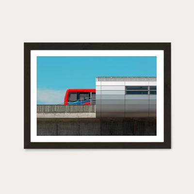 Bombinate.com Dlr Art Print Black Frame