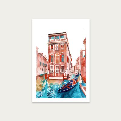 Bombinate.com Venice Art Print Unframed