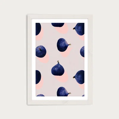 Bombinate.com Fruit No. 16 Art Print White Frame