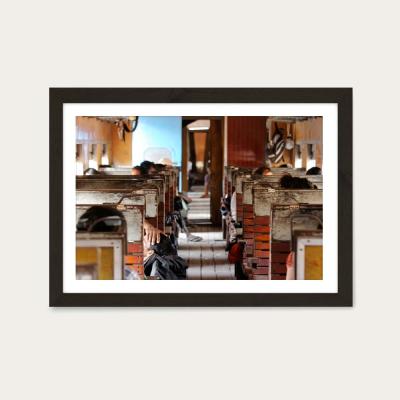 Bombinate.com Ordinary Class Art Print Black Frame