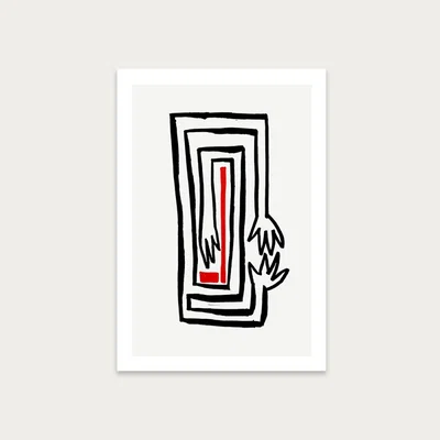 Bombinate.com Hands III Art Print Unframed