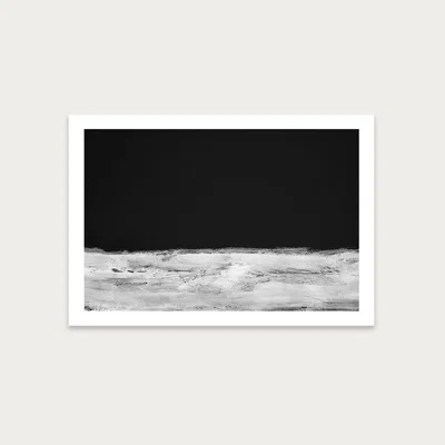 Bombinate.com Mono Horizon Art Print Unframed