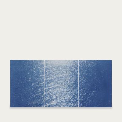 Bombinate.com Splendorous Amalfi Coast Handmade Cyanotype Art Print