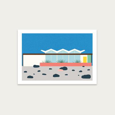 Bombinate.com Wexler Barlow House Art Print Unframed