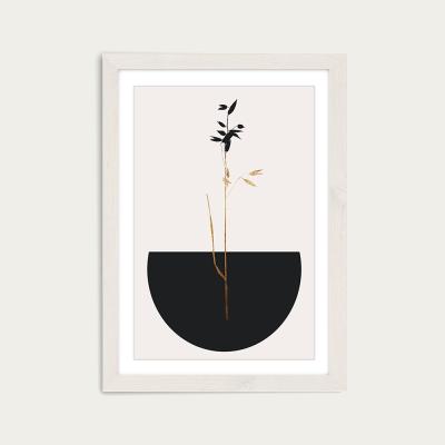 Bombinate.com Planta Negra Art Print White Frame