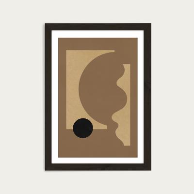Bombinate.com Totem 01 Art Print Black Frame