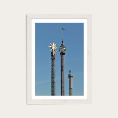 Bombinate.com Groena Lund 07 Art Print White Frame
