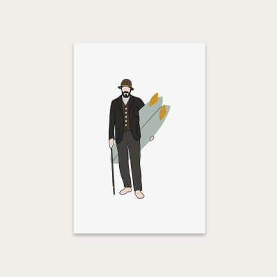 Bombinate.com Dapperly Art Print Unframed