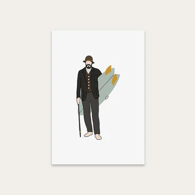 Bombinate.com Dapperly Art Print Unframed