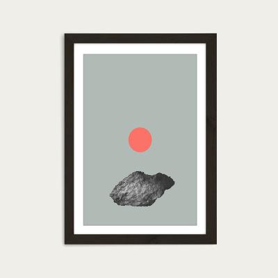 Bombinate.com Introspection Art Print Black Frame