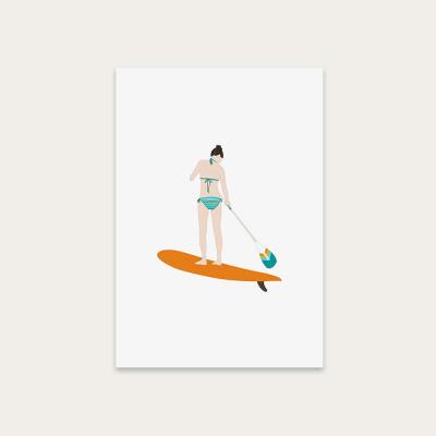 Bombinate.com Sup Art Print Unframed