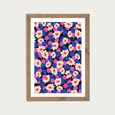 Bombinate.com Keep Going You're Getting There Art Print Oak Frame