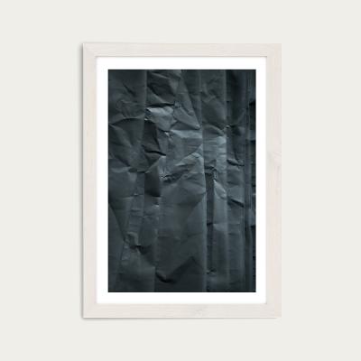 Bombinate.com Paper Forest Art Print White Frame