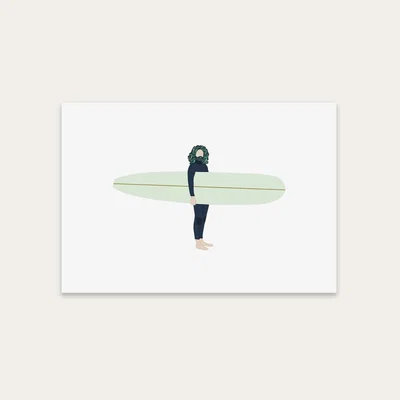 Bombinate.com Mer Art Print Unframed