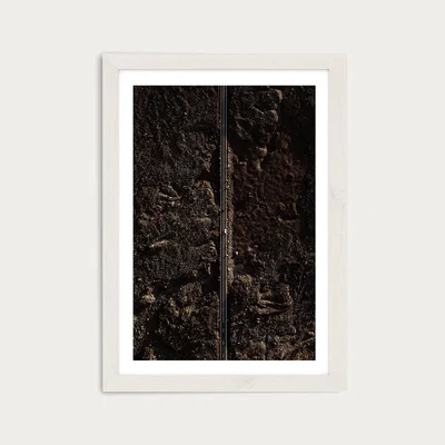 Bombinate.com Blackland Art Print White Frame