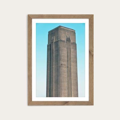 Bombinate.com Tate Modern 02 Art Print Oak Frame